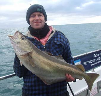 15 lb 8 oz Pollock by Tim Norman