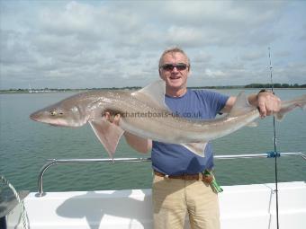15 lb 9 oz Starry Smooth-hound by Peter Robinson