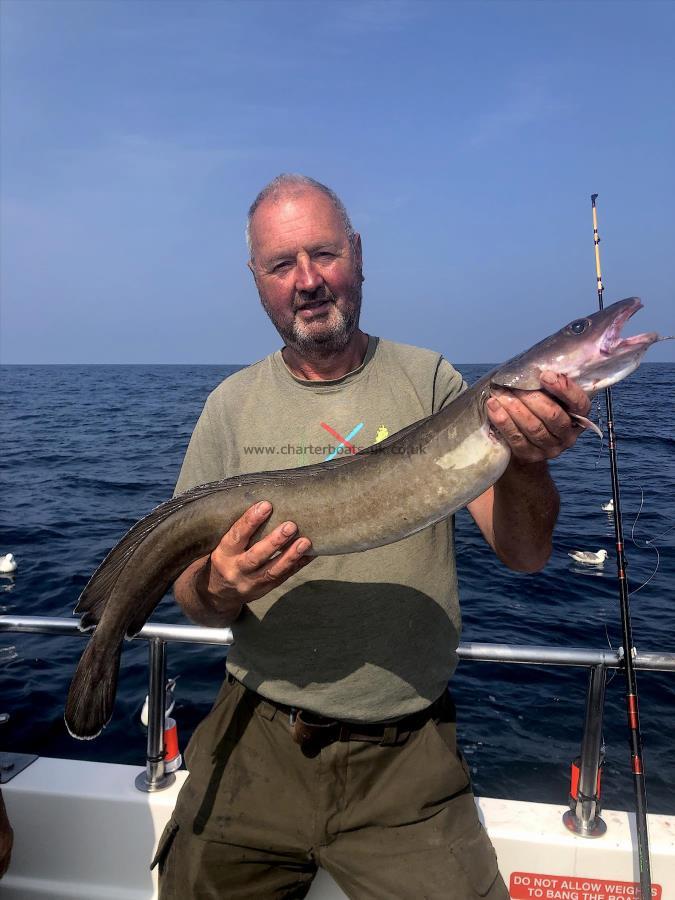 5 lb 12 oz Ling (Common) by Dave Bradshaw