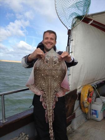 8 lb Thornback Ray by Stuarts Stag do