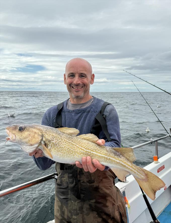 4 lb 12 oz Cod by Adam Lund