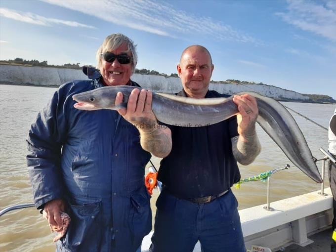 12 lb Conger Eel by Colin