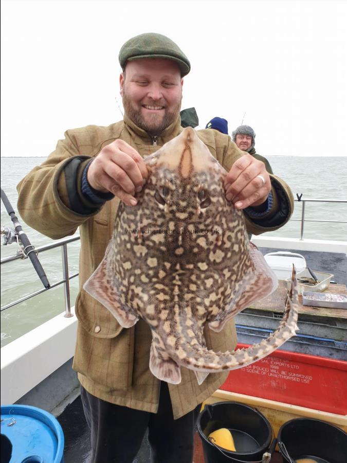 8 lb 8 oz Thornback Ray by Bob Marshall