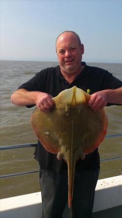 11 lb 8 oz Small-Eyed Ray by stan fawcet