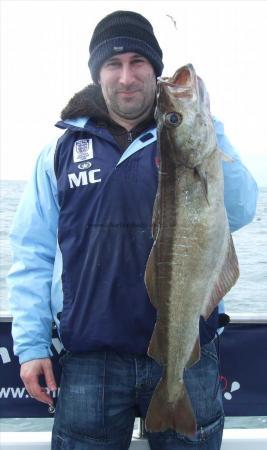 12 lb 8 oz Pollock by Mike Coventry