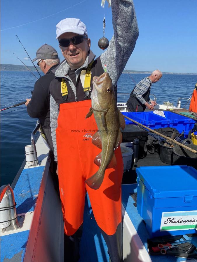 4 lb 3 oz Cod by Chris Siddle.