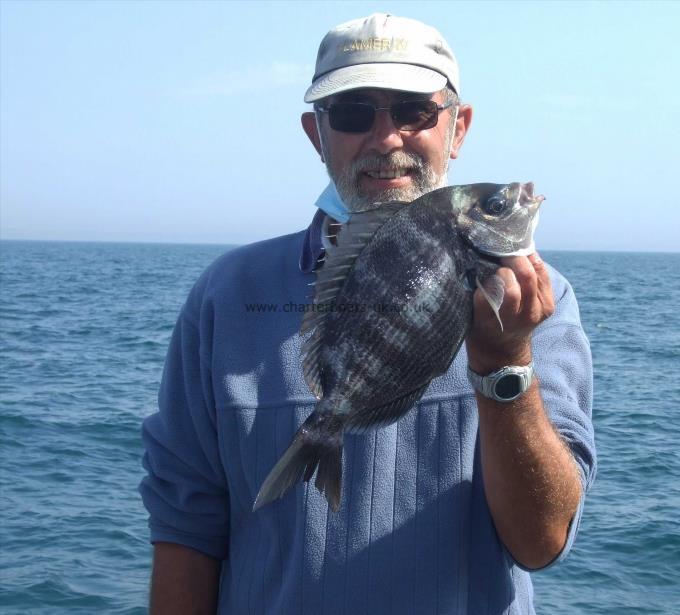 3 lb 12 oz Black Sea Bream by Kevin Clark