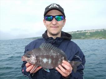 2 lb 8 oz Black Sea Bream by Bradley Smith