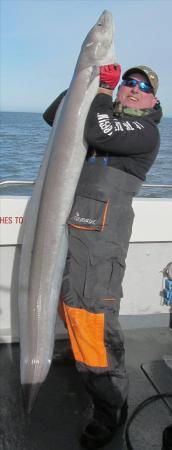 55 lb 8 oz Conger Eel by STEVE DAWE