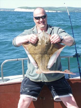 17 lb 12 oz Undulate Ray by Andy