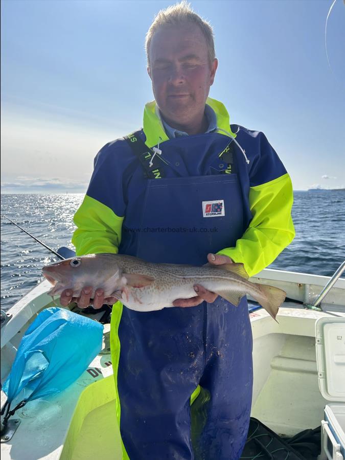 3 lb 6 oz Cod by Will.