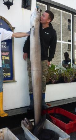 68 lb Conger Eel by Phil Rogers