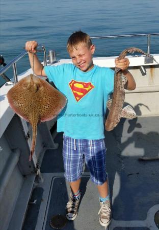 4 lb Spotted Ray by Young Tyler
