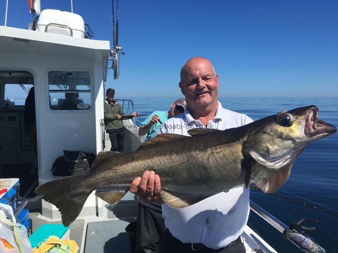 19 lb 4 oz Pollock by Barry Gollop