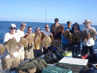 9 lb 6 oz Turbot by Paul and mates