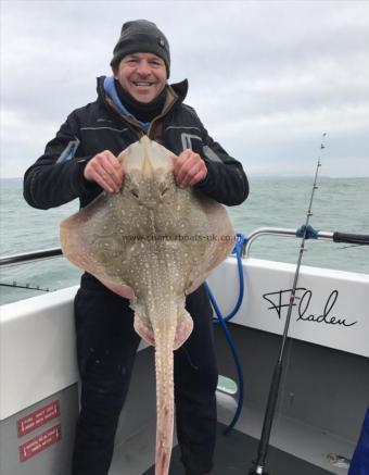 16 lb 6 oz Undulate Ray by Unknown