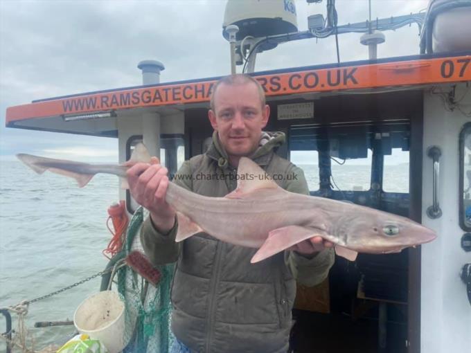 9 lb Smooth-hound (Common) by Unknown