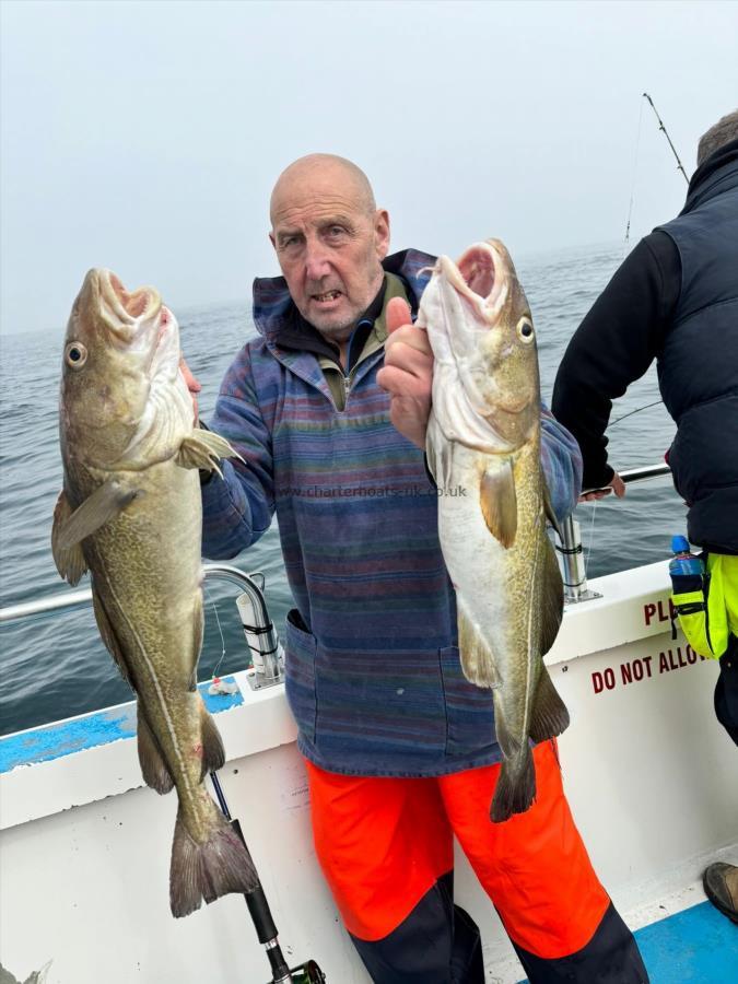 4 lb 10 oz Cod by Simon.