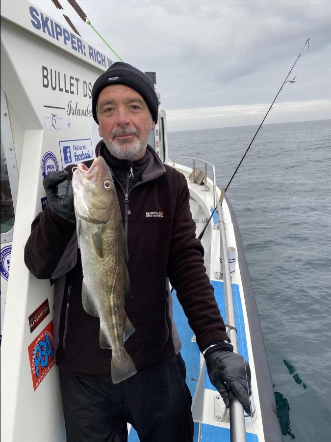 3 lb 3 oz Cod by Dermot Faye.