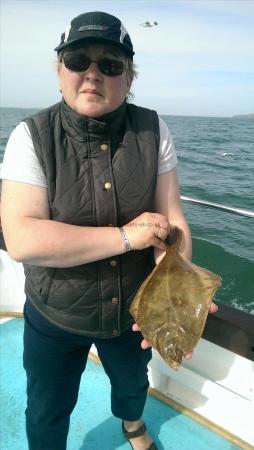 1 lb 8 oz Plaice by Unknown