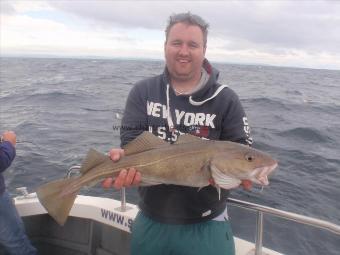 9 lb 9 oz Cod by Ash Dibby from Leeds.