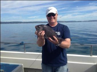 2 lb 1 oz Black Sea Bream by Micheal