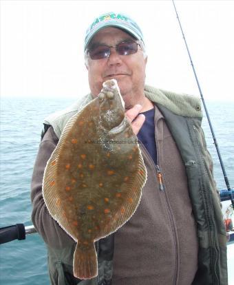 2 lb 8 oz Plaice by Bob Frost