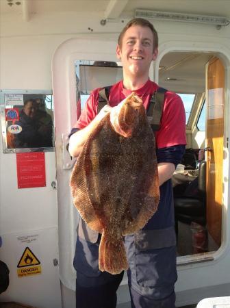 8 lb 2 oz Brill by Ian Honeybun