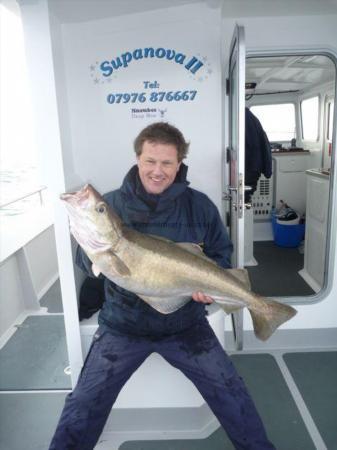 20 lb 2 oz Pollock by Kevin Turner