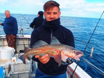 3 lb 4 oz Cod by Lewis from Chesterfield.