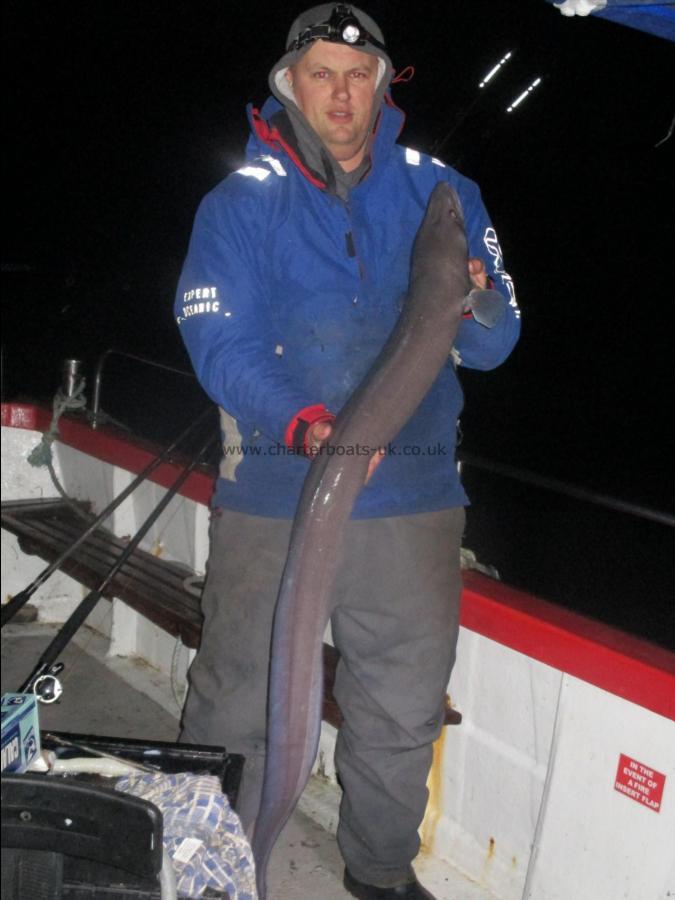 10 lb Conger Eel by Will Irving