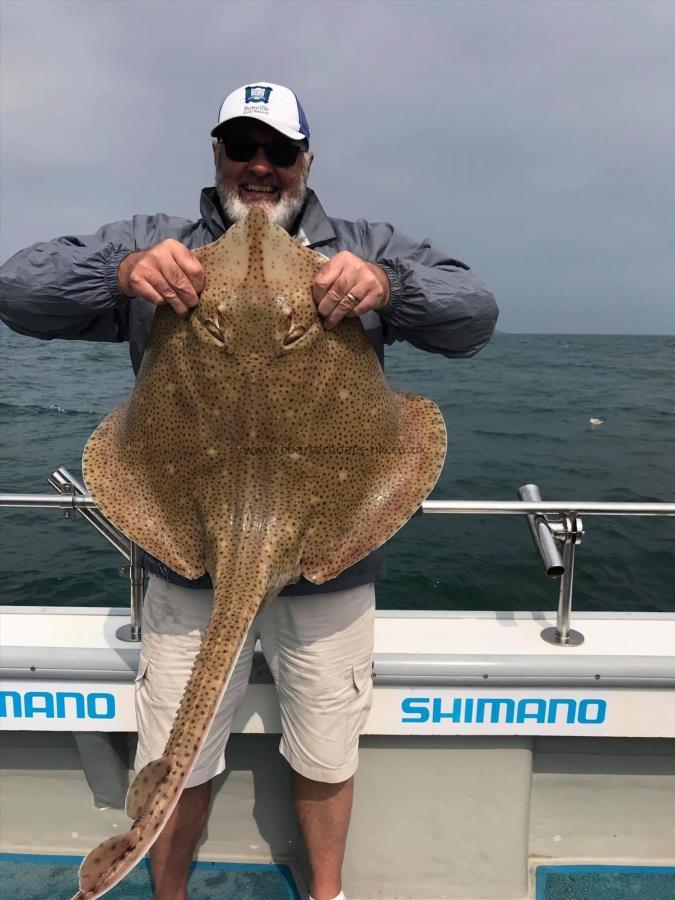 24 lb 8 oz Blonde Ray by Oz