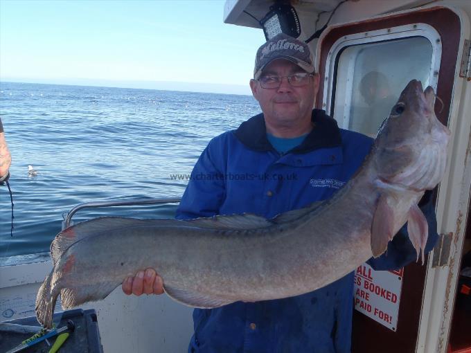 18 lb 2 oz Ling by Phil Savage.