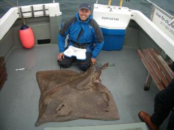 126 lb Common Skate by Andrew Levey