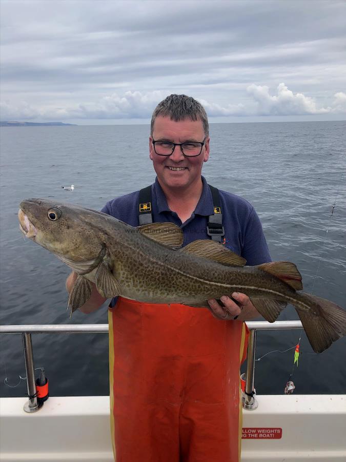 9 lb 12 oz Cod by Andy Savage (Skipper)