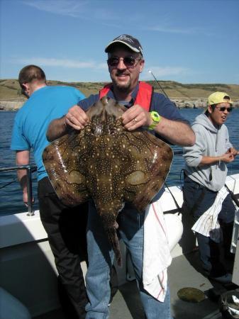 12 lb 9 oz Undulate Ray by Dale East