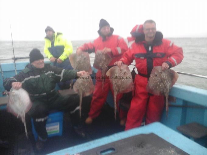 9 lb Thornback Ray by John's party