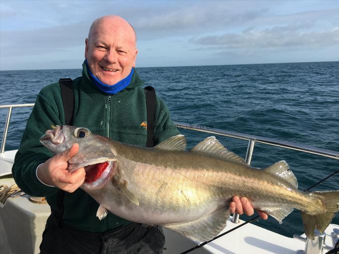 18 lb Pollock by Bill Thornton