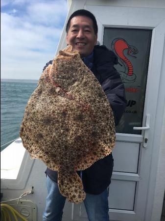 9 lb Turbot by Unknown