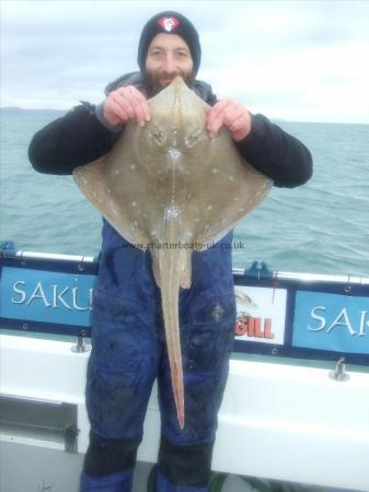 8 lb 15 oz Small-Eyed Ray by Peter MInns