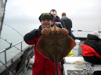 10 lb 8 oz Thornback Ray by Bens gang