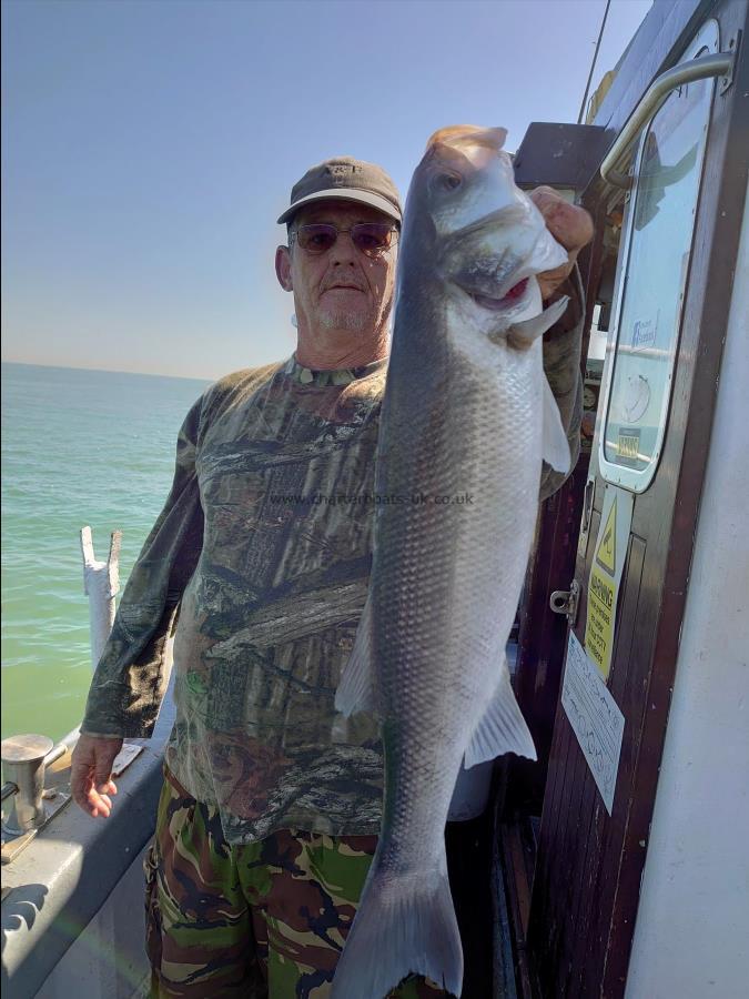 7 lb 2 oz Bass by Alan from Kent