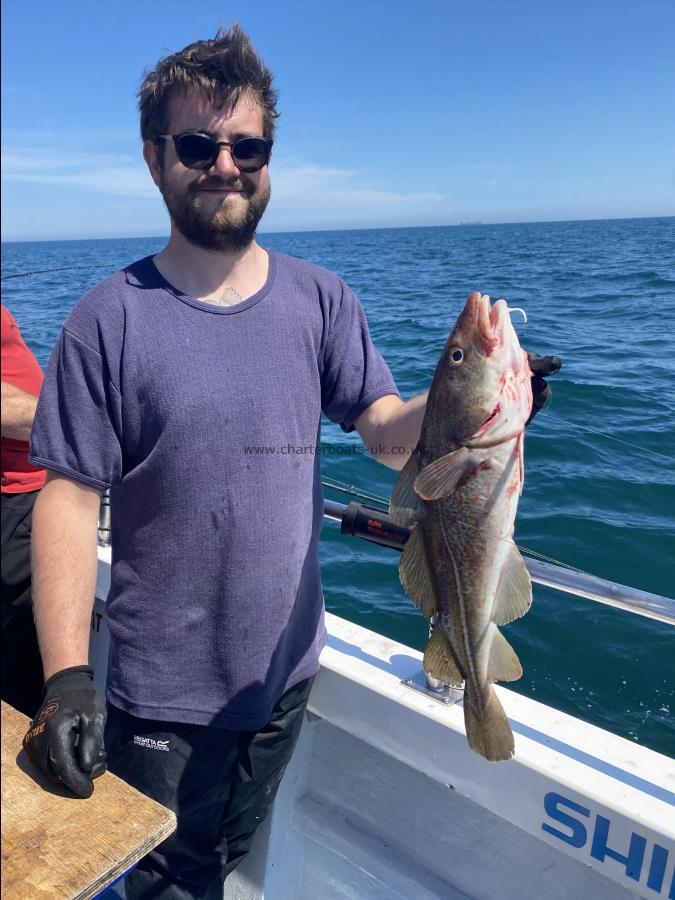 4 lb 2 oz Cod by Unknown