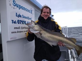 15 lb Pollock by Gary Dennis