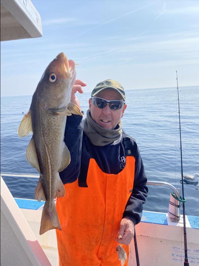 3 lb 13 oz Cod by Dave Sharp.