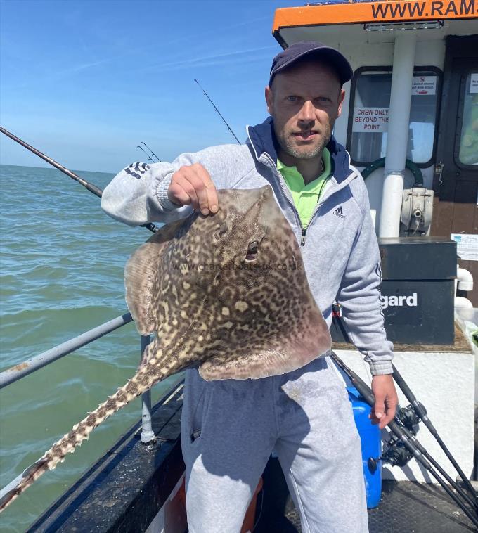 9 lb Thornback Ray by Unknown