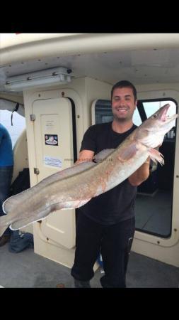 19 lb 12 oz Ling by Skipper Simon Fisher