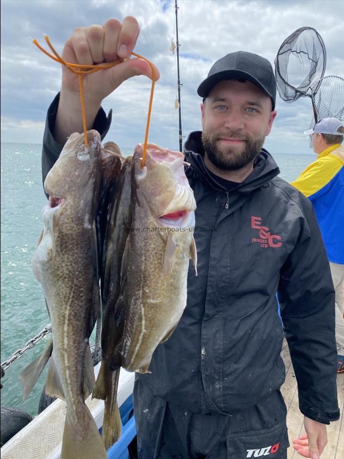 4 lb Cod by Lee from sheffield