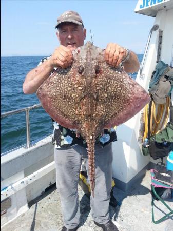 10 lb 11 oz Thornback Ray by John Nichol