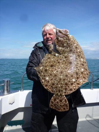 15 lb 8 oz Turbot by Tim Lench